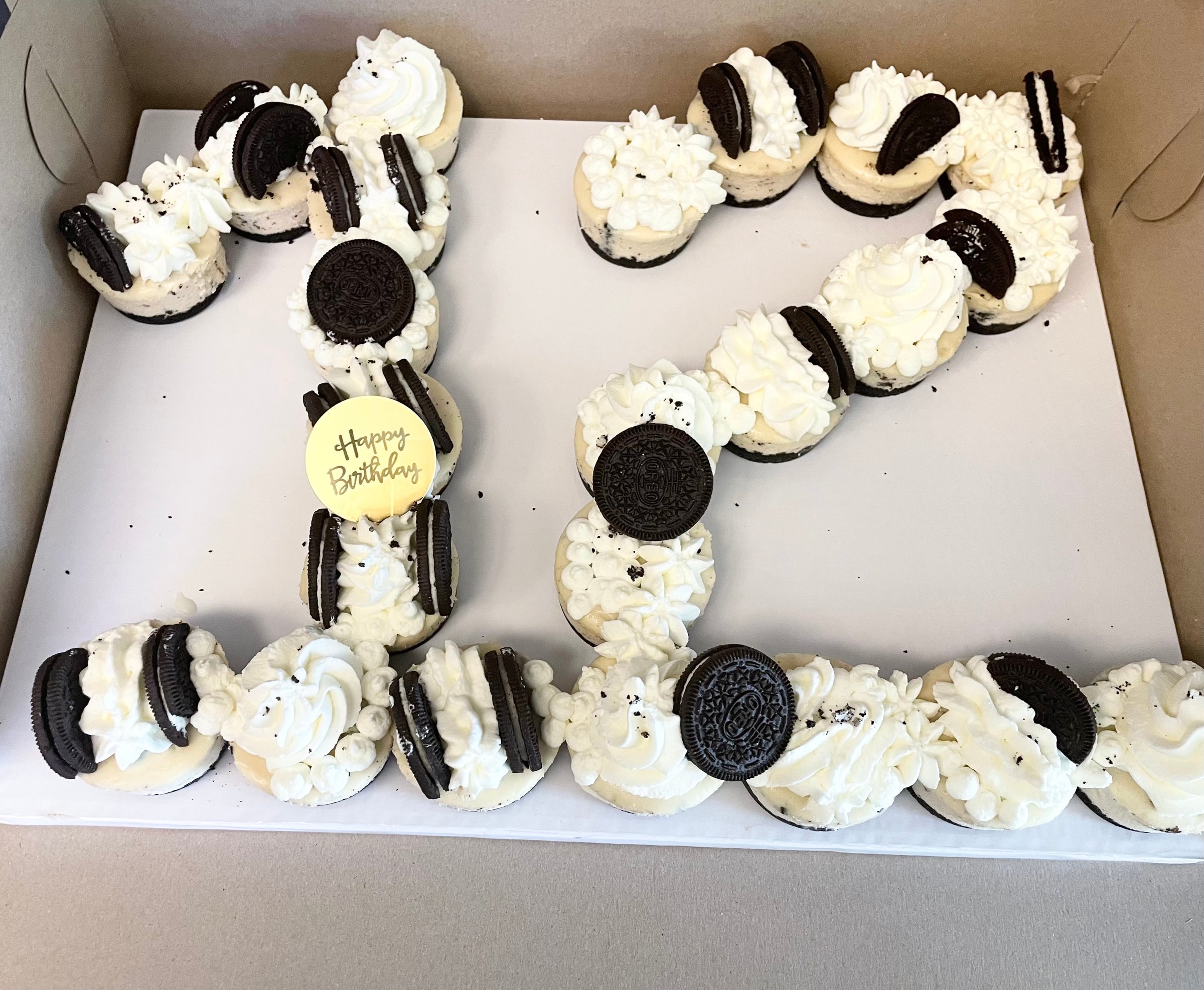 Number/Letter Cheesecake | Simply Cheesecake Boutique